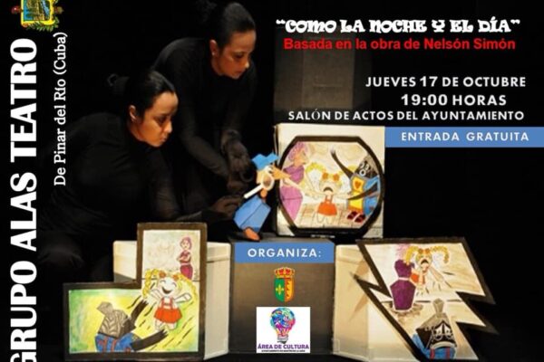 CARTEL ALAS TEATRO MARTIN DE LA JARA 2019
