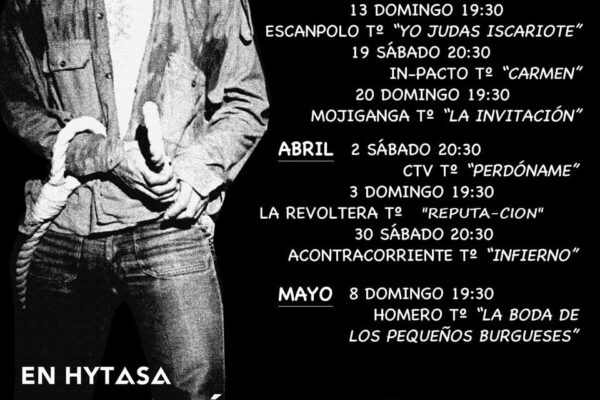 II Muestra Provincial de Teatro Emergente Quejío Salvador Távora 2022 Programación